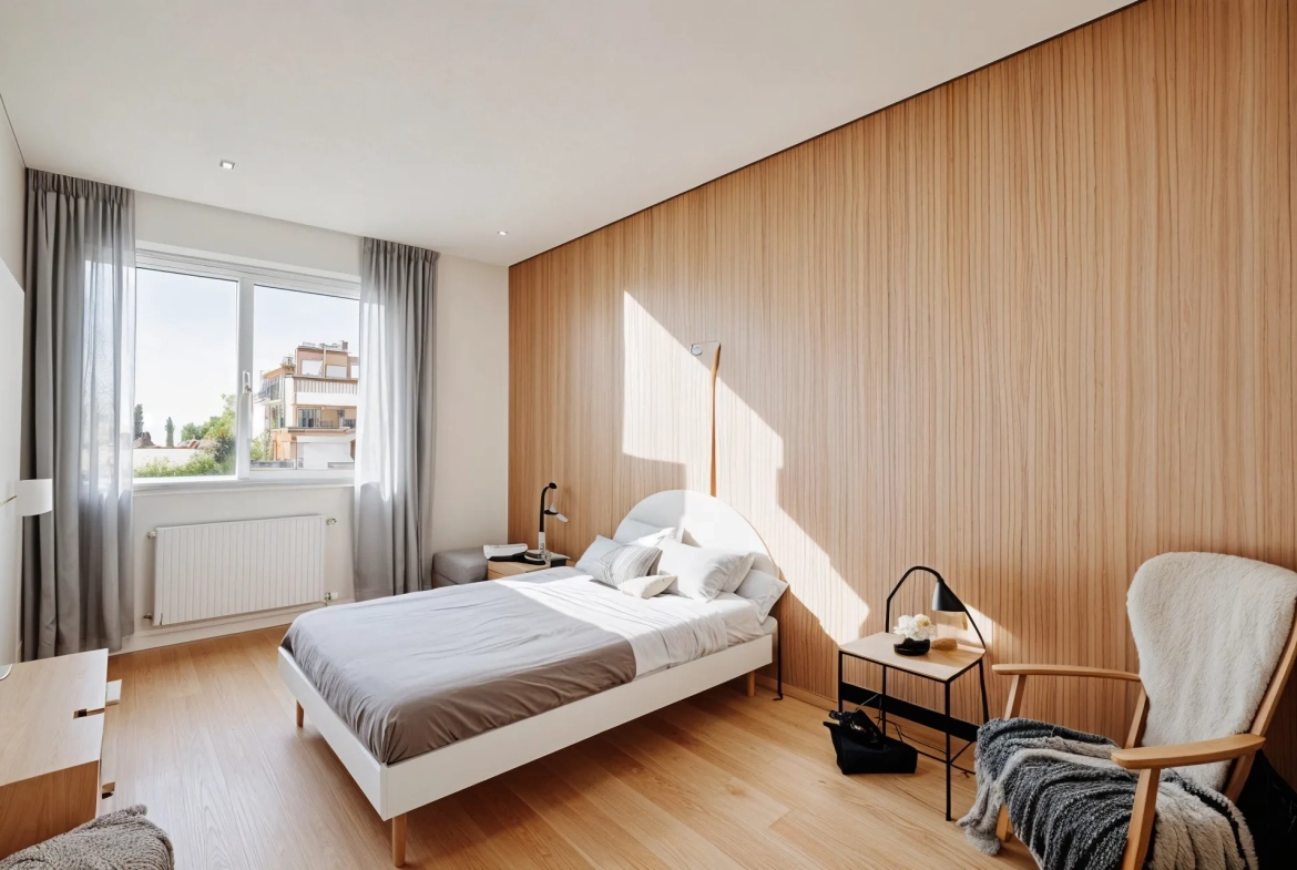 Appartement T4 lumineux de 93,80 m² à Nîmes avec balcon sud-est 
