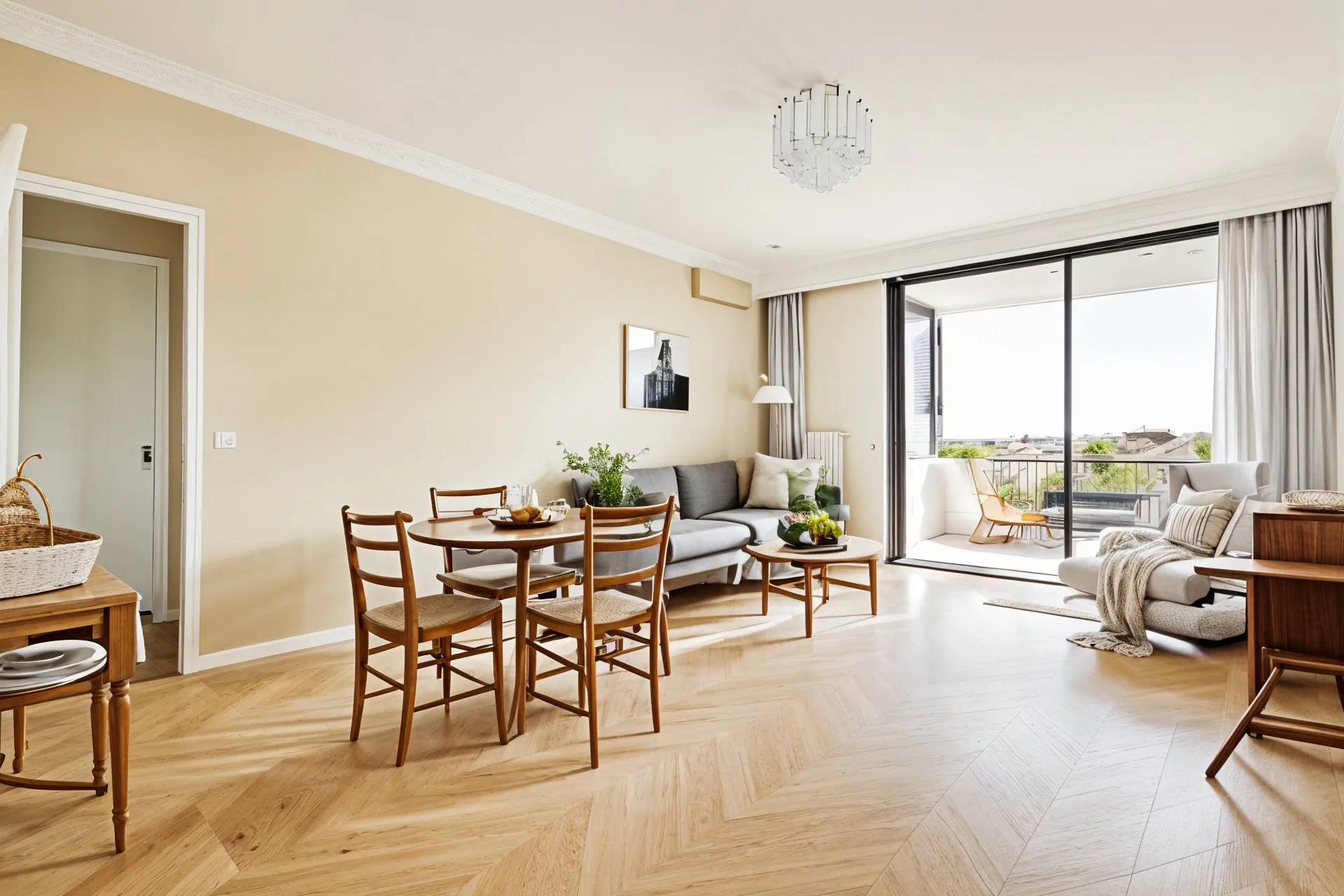 Appartement T4 lumineux de 93,80 m² à Nîmes avec balcon sud-est 