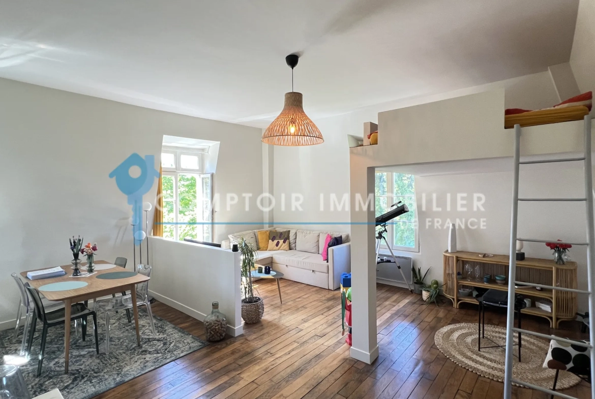 Appartement de standing avec parc et parking à Guigneville-sur-Essonne 