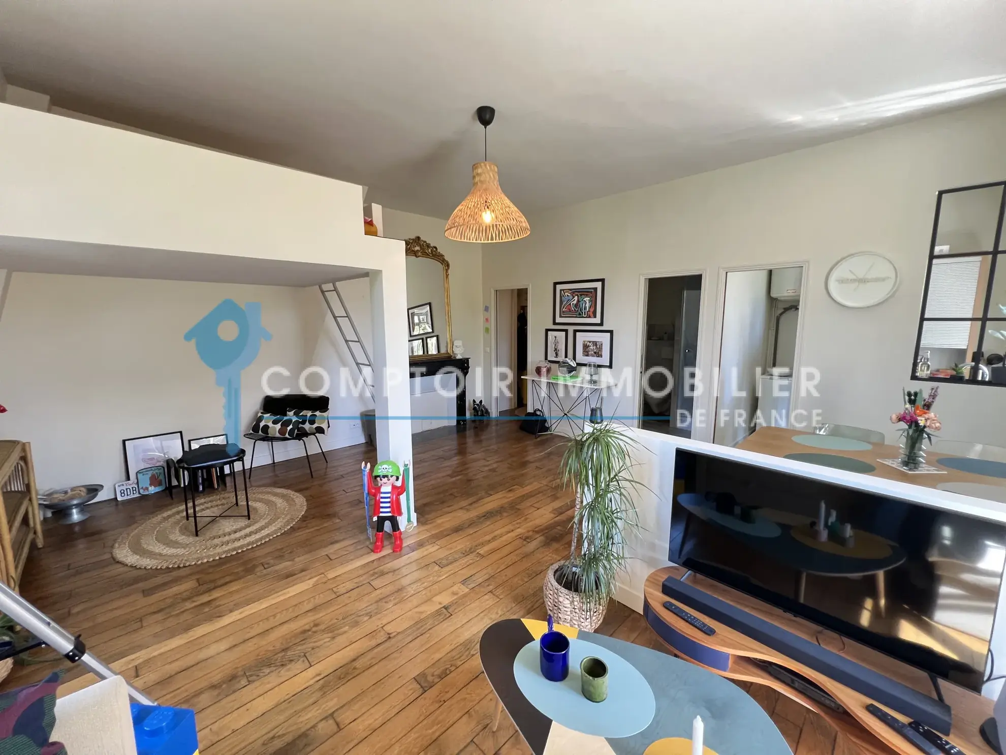 Appartement de standing avec parc et parking à Guigneville-sur-Essonne 
