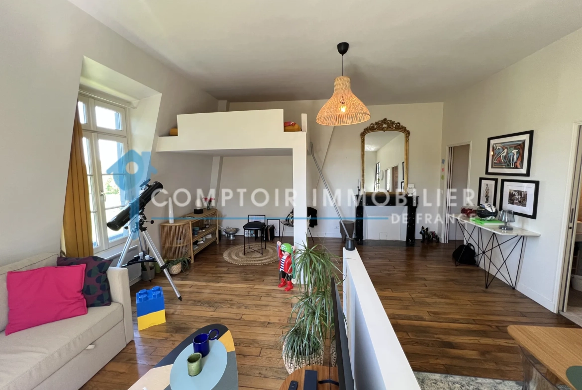 Appartement de standing avec parc et parking à Guigneville-sur-Essonne 