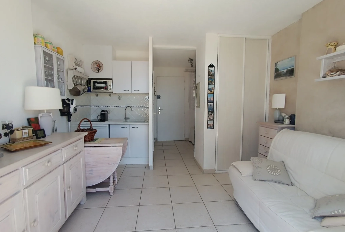Appartement 1 pièce avec vue mer et terrasse à Carry le Rouet 