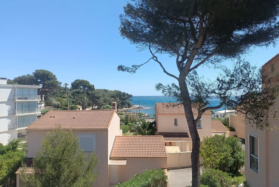 Appartement 1 pièce avec vue mer et terrasse à Carry le Rouet 