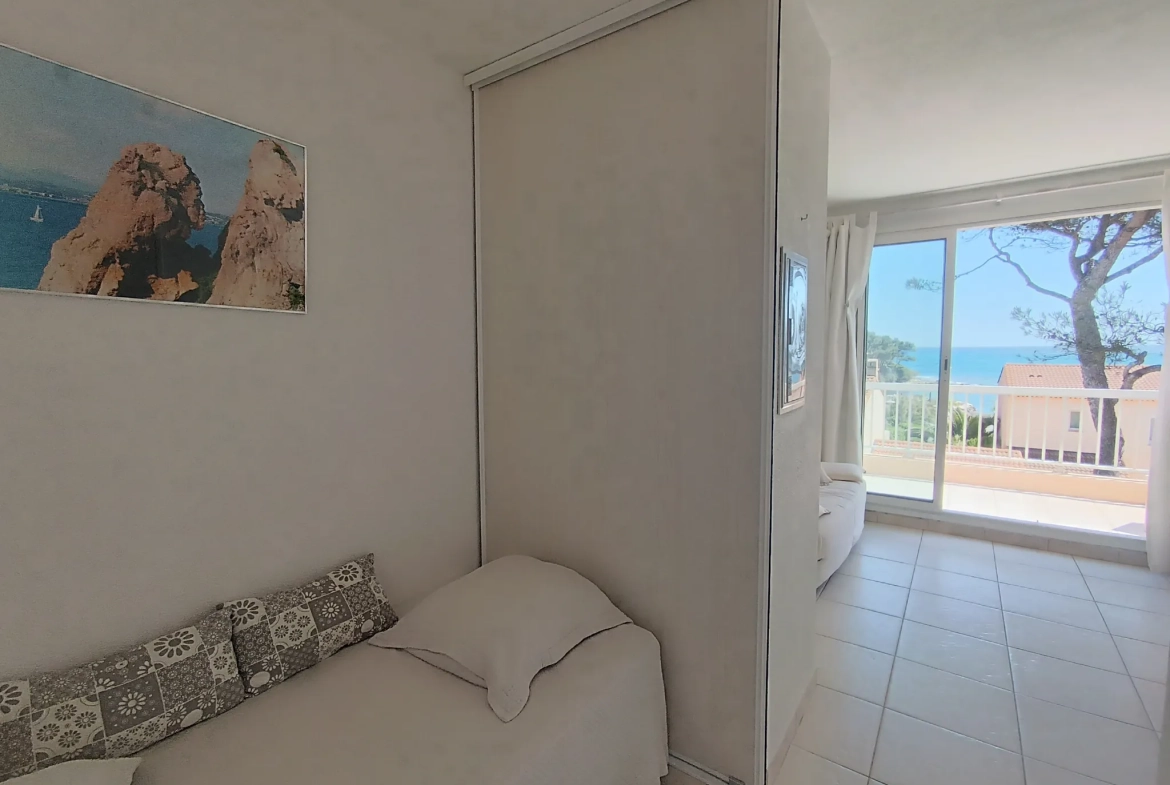 Appartement 1 pièce avec vue mer et terrasse à Carry le Rouet 