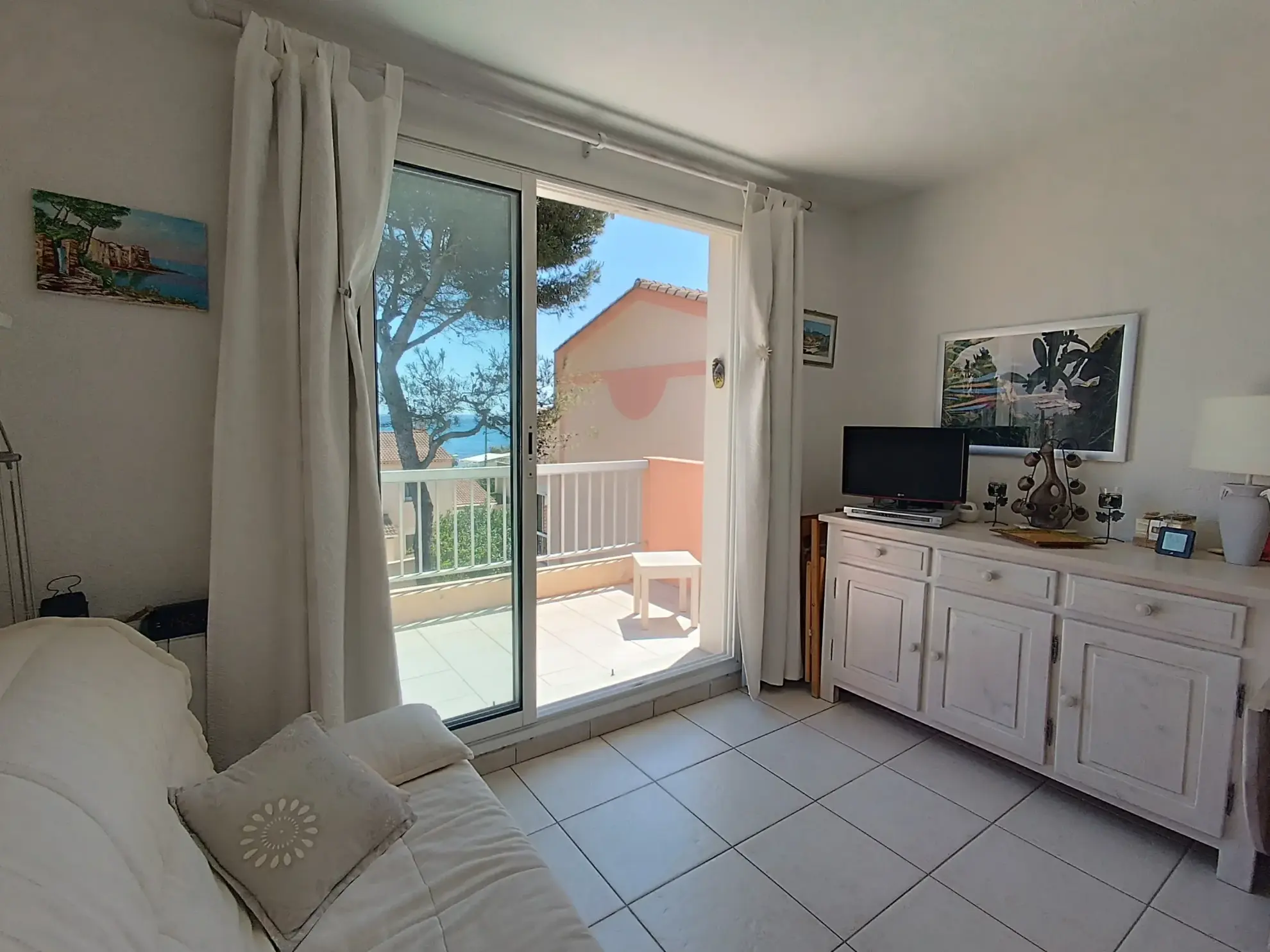 Appartement 1 pièce avec vue mer et terrasse à Carry le Rouet 
