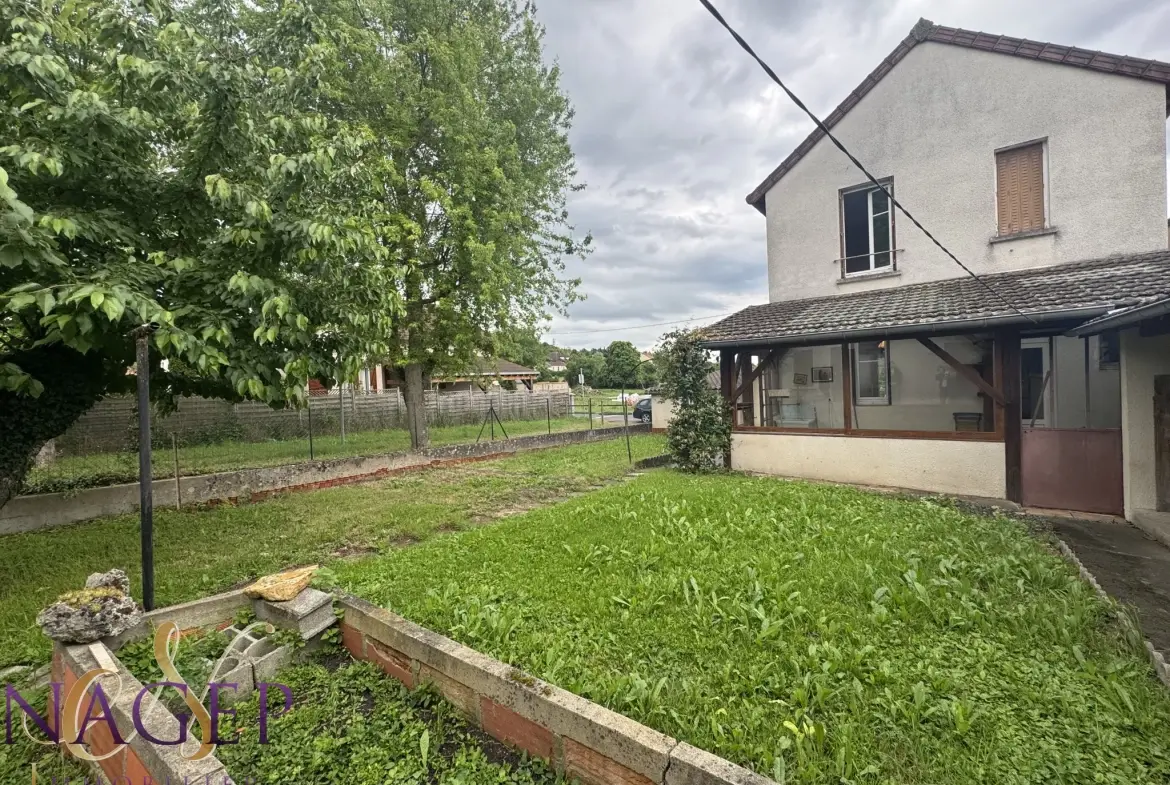 Belle maison à vendre avec jardin à Cusset proche Vichy 