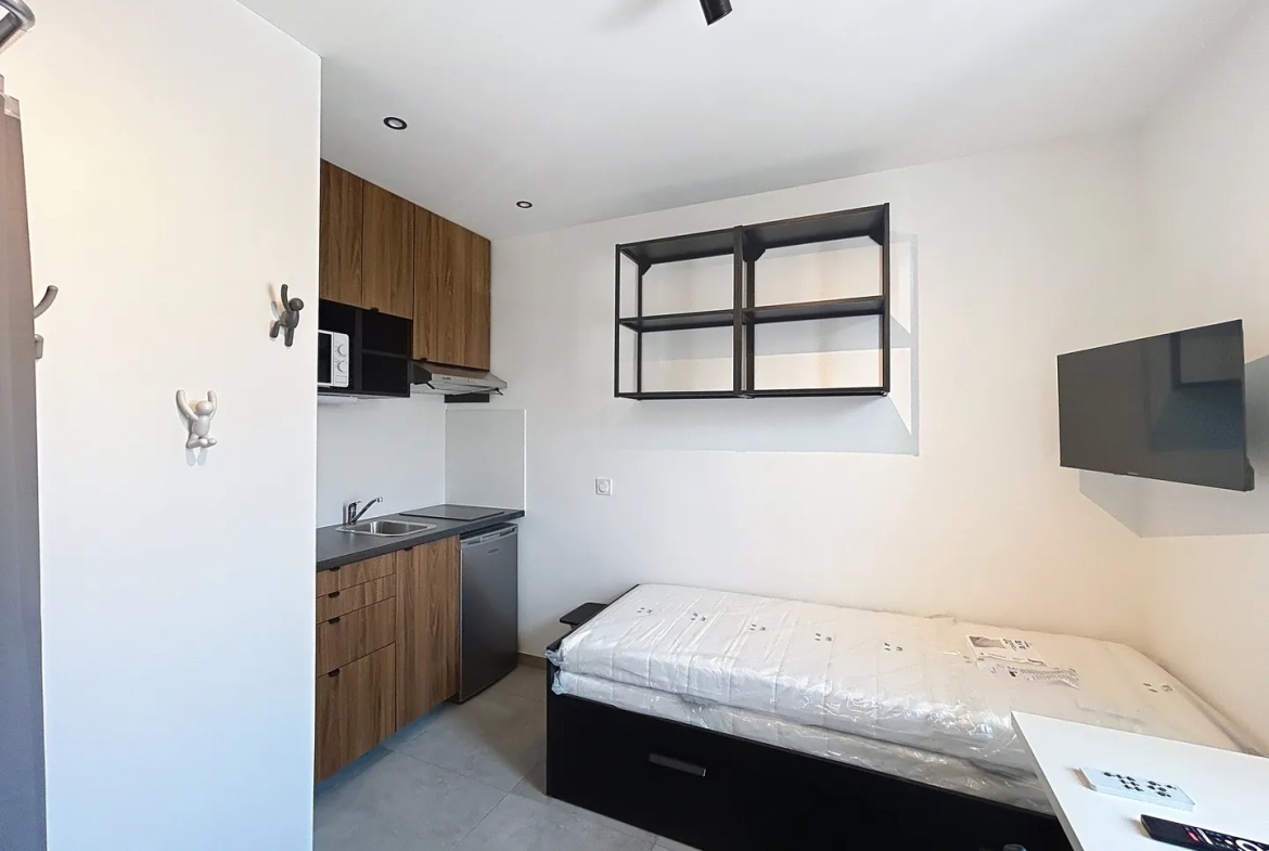 Studio rénové de 10 m² à Marseille Canet – Opportunité d'investissement locatif 