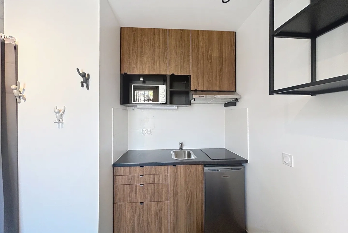 Studio rénové de 10 m² à Marseille Canet – Opportunité d'investissement locatif 