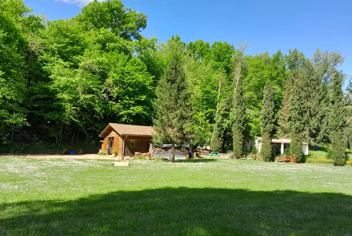 Bâtisse à réhabiliter à Moissac dans un environnement calme avec potentiel immobilier 