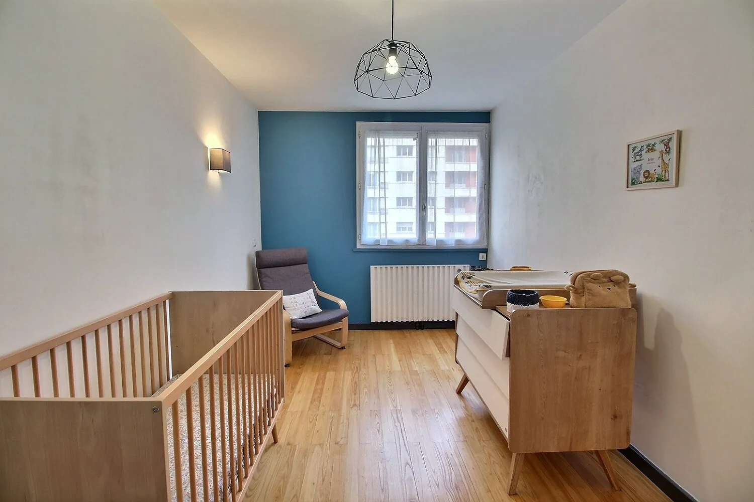 Appartement T3 lumineux avec balcon et cave à Lyon Part-Dieu 