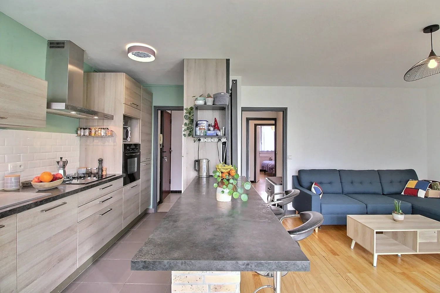 Appartement T3 lumineux avec balcon et cave à Lyon Part-Dieu 