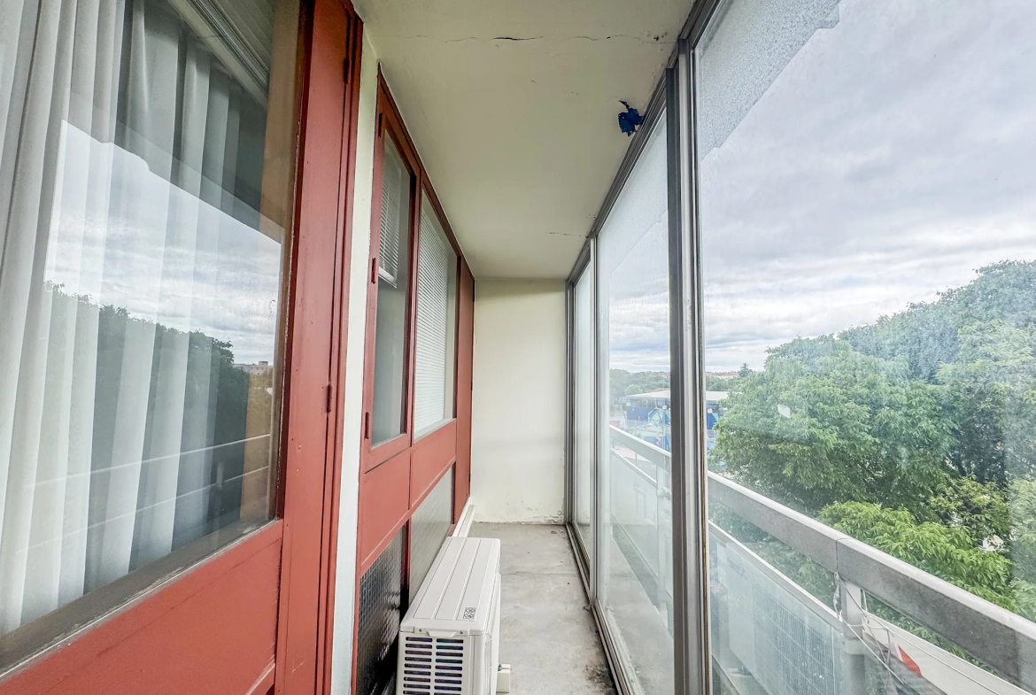 Appartement T5 traversant avec 6 terrasses et parking à Montpellier – Investissement idéal 