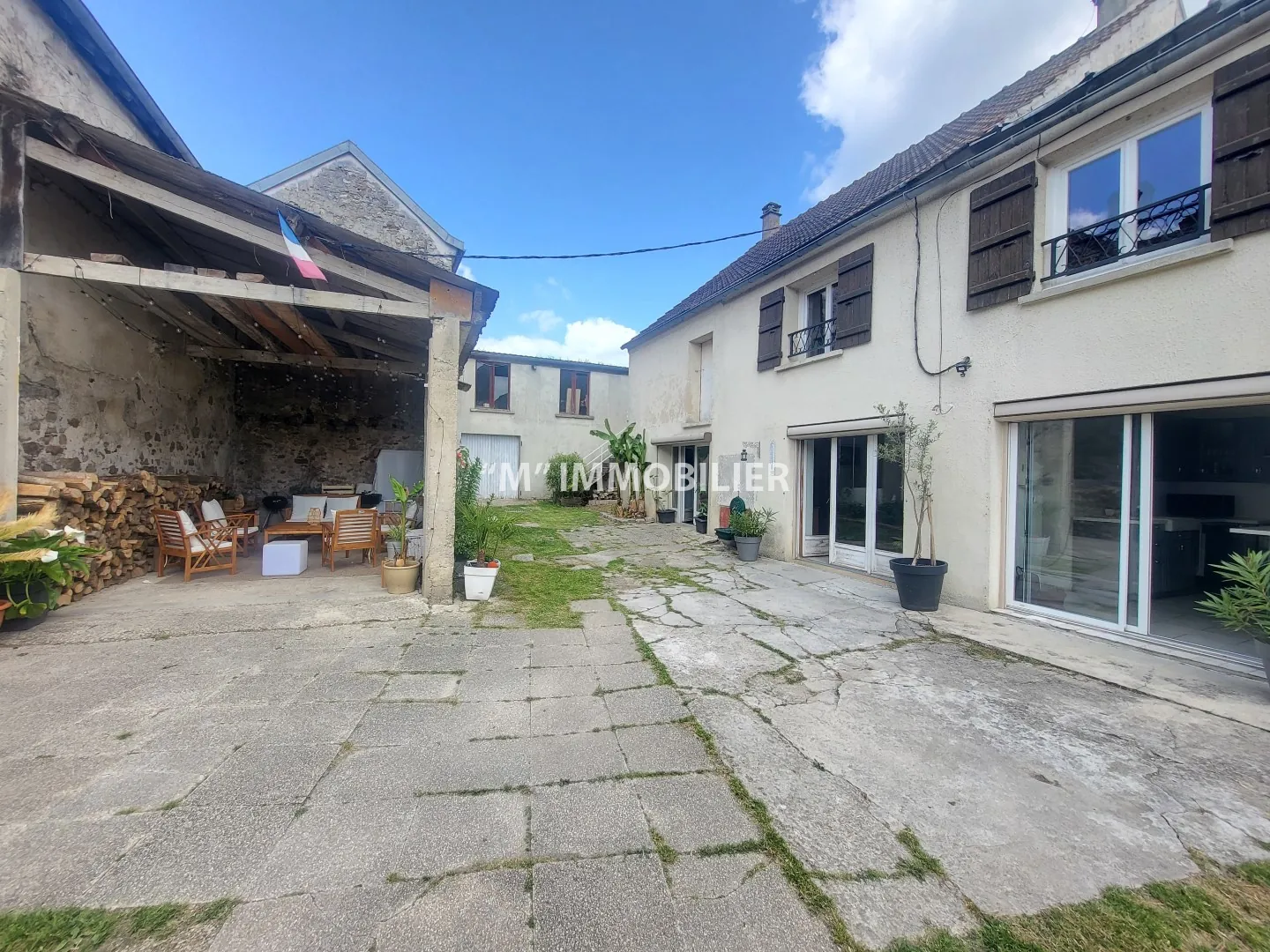Maison 5 min de la gare de Chezy-sur-Marne avec jardin et dépendance 