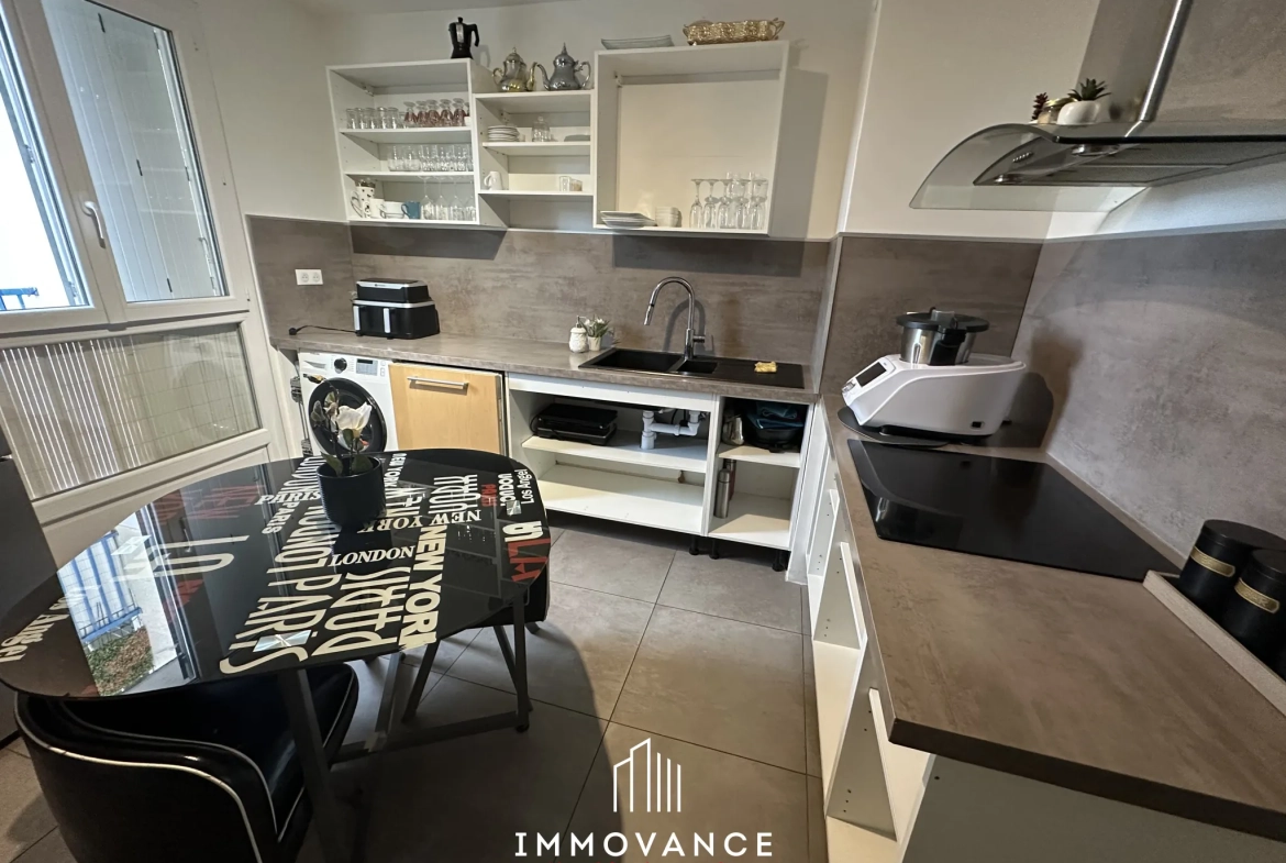 Appartement rénové de 78 m² à Montpellier Nord avec parking et cave 