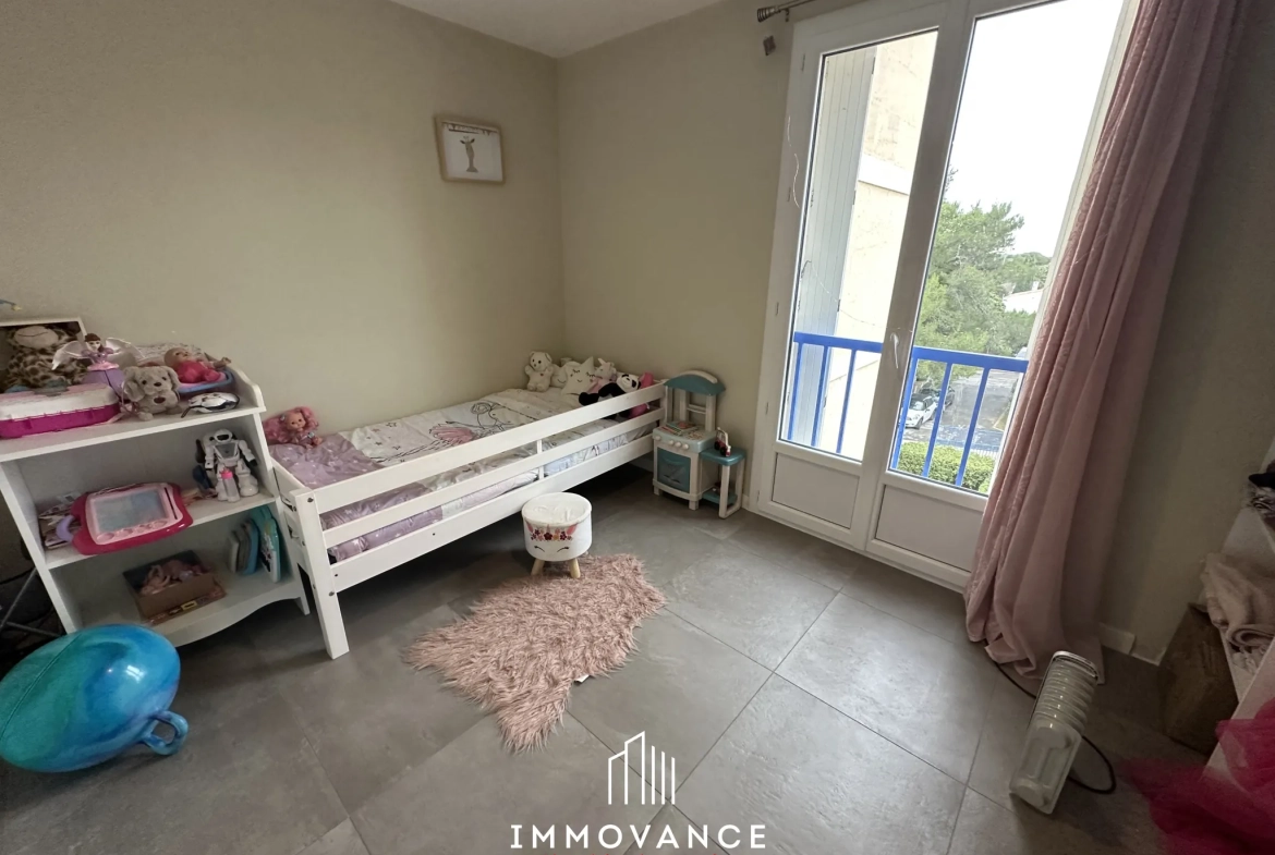 Appartement rénové de 78 m² à Montpellier Nord avec parking et cave 