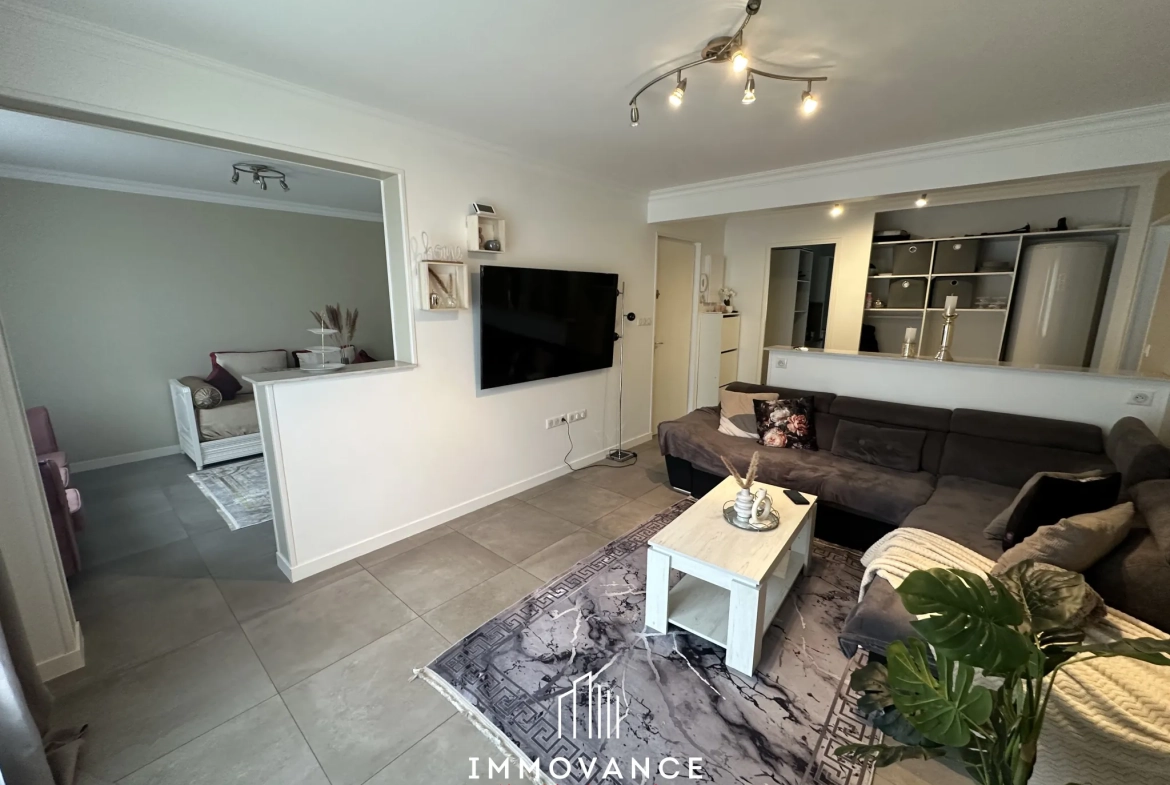 Appartement rénové de 78 m² à Montpellier Nord avec parking et cave 