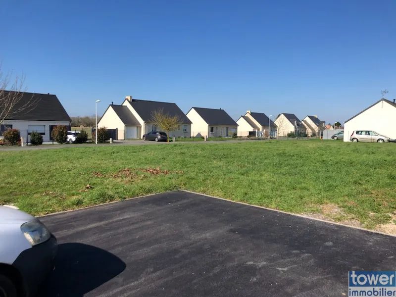 Terrain à bâtir de 900 m² à Gauville-la-Campagne, proche d’Évreux 