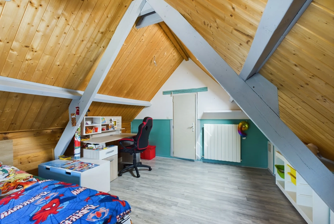 Maison de campagne rénovée avec jardin, piscine et studio indépendant à Saint-Benin-d'Azy 