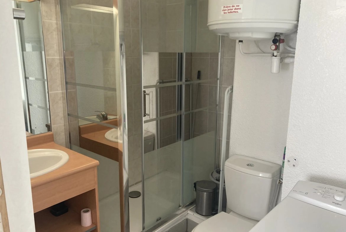 Appartement de 29 m² à vendre au centre de Cabourg avec balcon et parking 