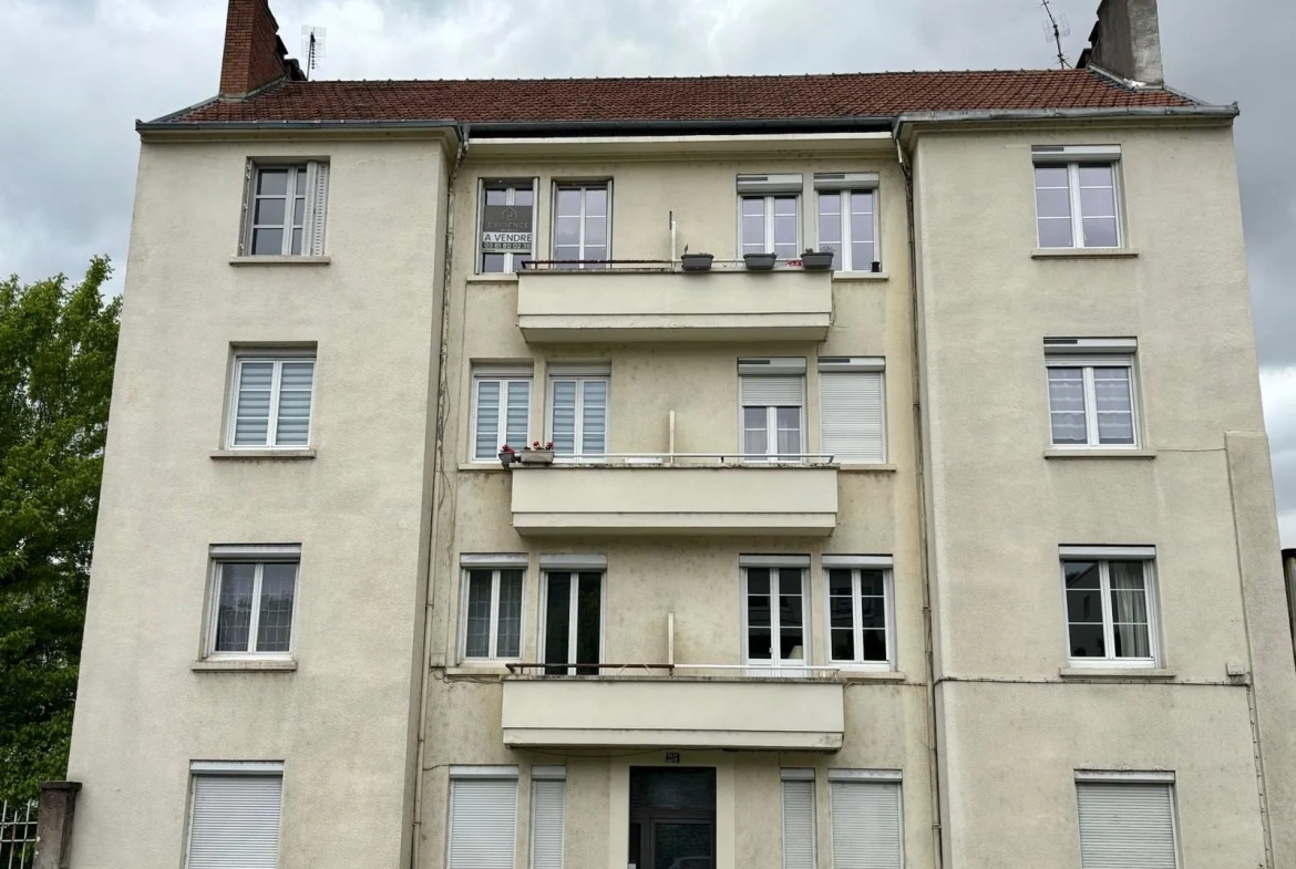Appartement T3 lumineux avec balcon à Besançon - Quartier des Chaprais 
