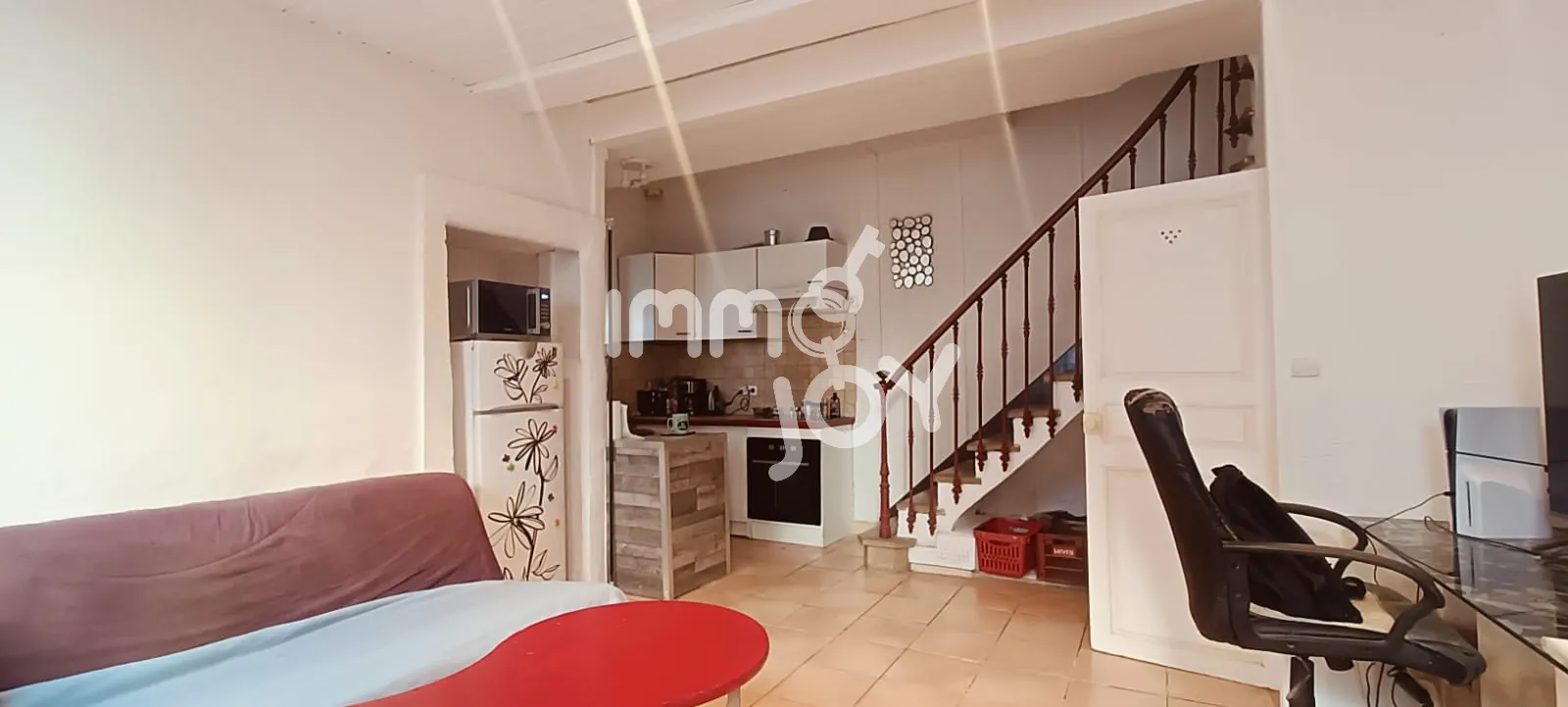 Maison de village à Lespignan avec terrasse tropézienne - investissement locatif 