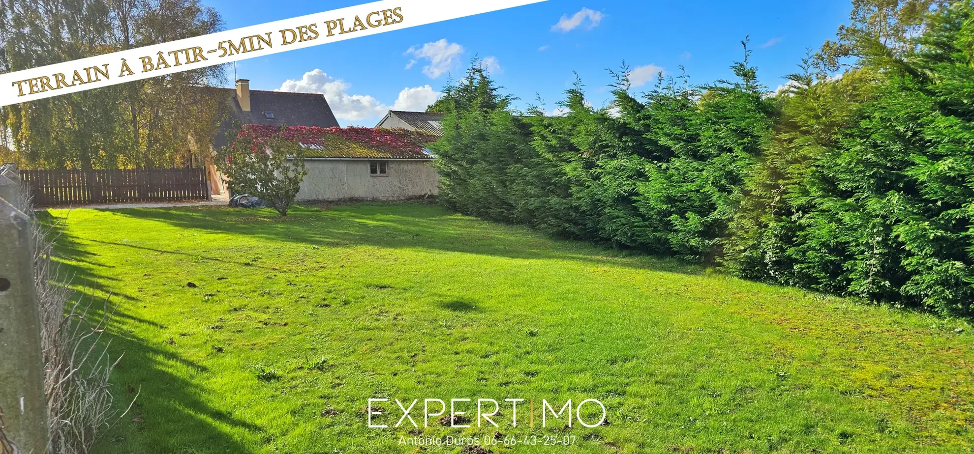 Terrain constructible de 671 m² à Fréhel, idéal pour votre projet immobilier 