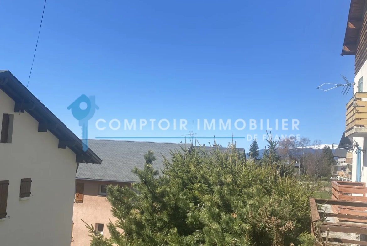 Appartement T2 avec balcon et vue dégagée à Font-Romeu 
