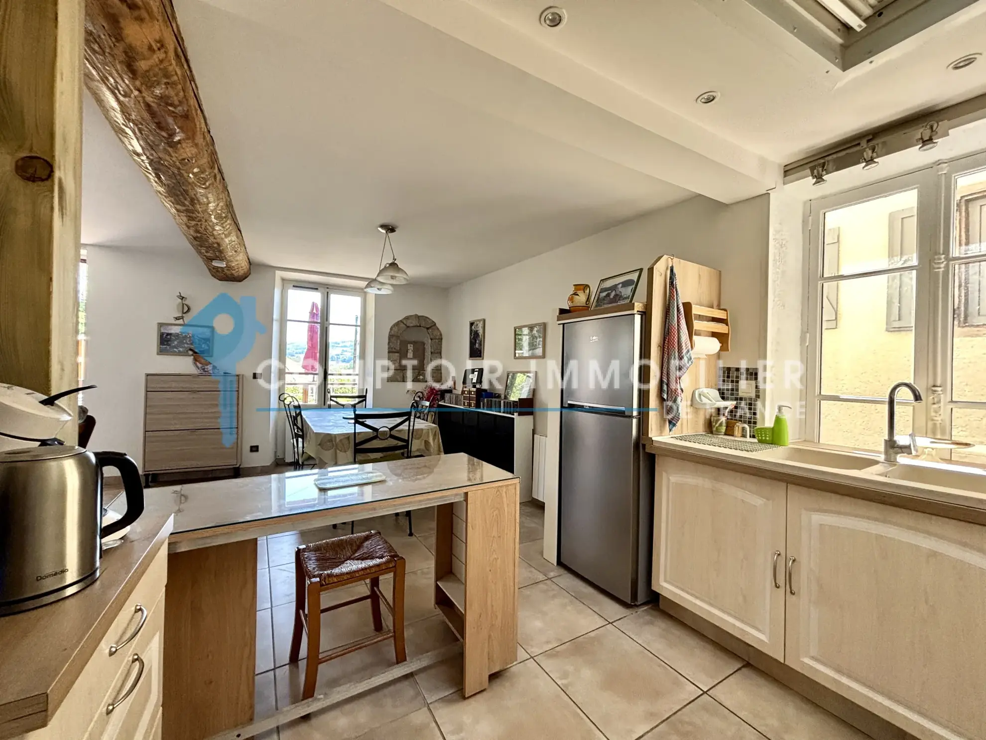 Maison mitoyenne à Paladru de 77 m² avec terrain et potentiel 