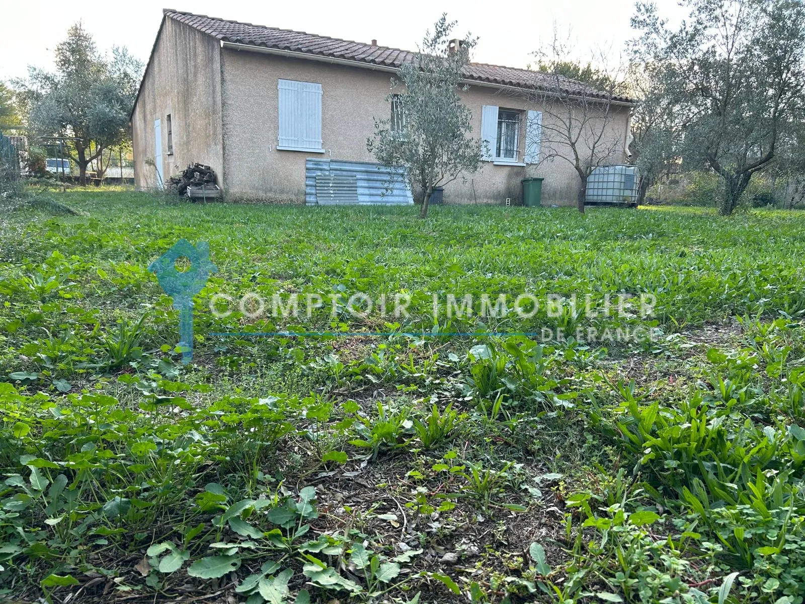 Villa de plain-pied à Anduze avec terrasse, 3 chambres et grand terrain clos 