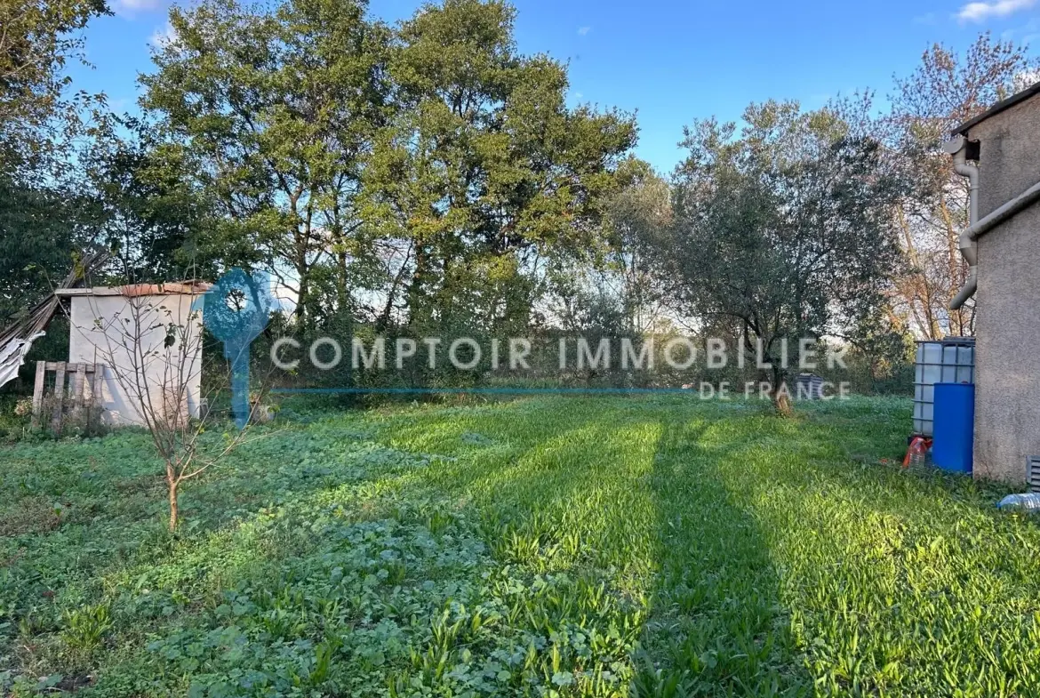 Villa de plain-pied à Anduze avec terrasse, 3 chambres et grand terrain clos 