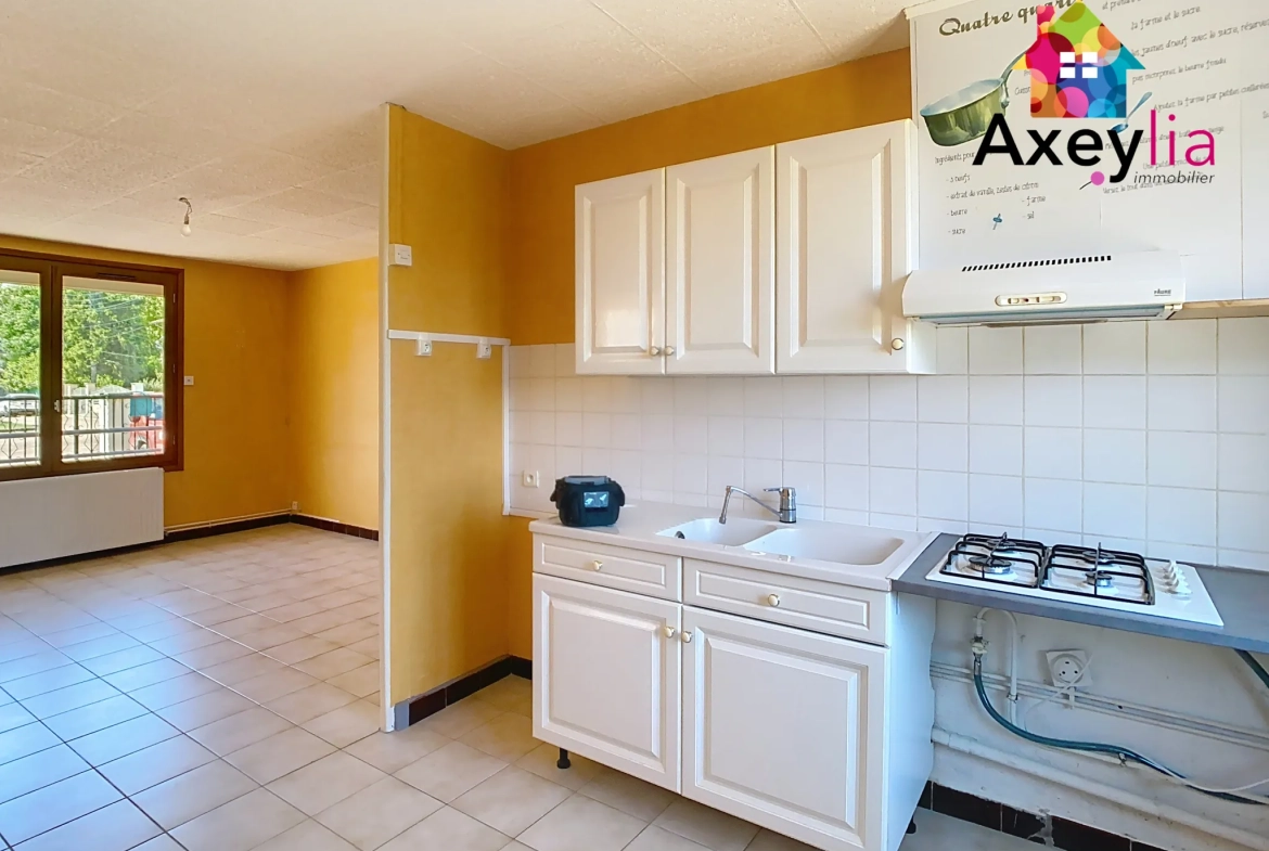 Maison de Plain-Pied à Roanne, 2 Chambres, Terrain 373 m², Prix 130 000 € 