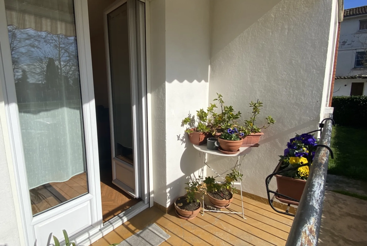 Appartement spacieux de 90 m² avec terrasse à Montauban, vue sur la coulée verte 