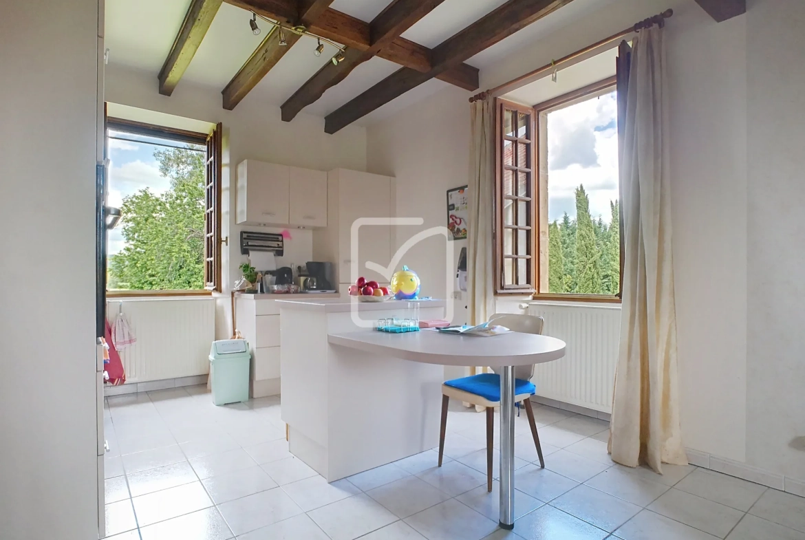 Maison en pierre rénovée à Girac, proche Dordogne dans le Lot - Terrain de 1969 m2 