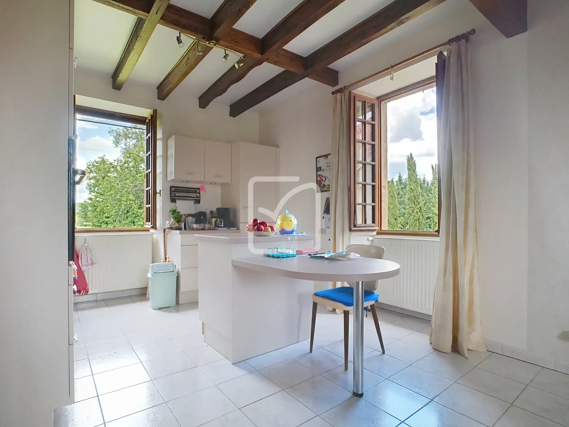 Maison en pierre rénovée à Girac, proche Dordogne dans le Lot - Terrain de 1969 m2 