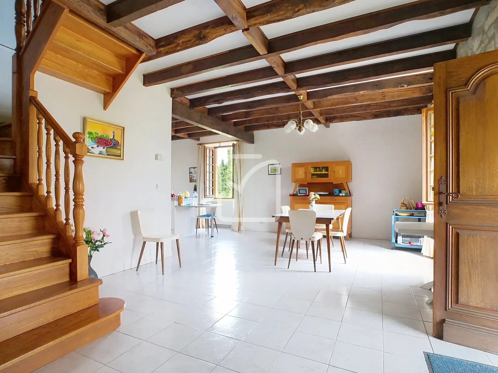 Maison en pierre rénovée à Girac, proche Dordogne dans le Lot - Terrain de 1969 m2 
