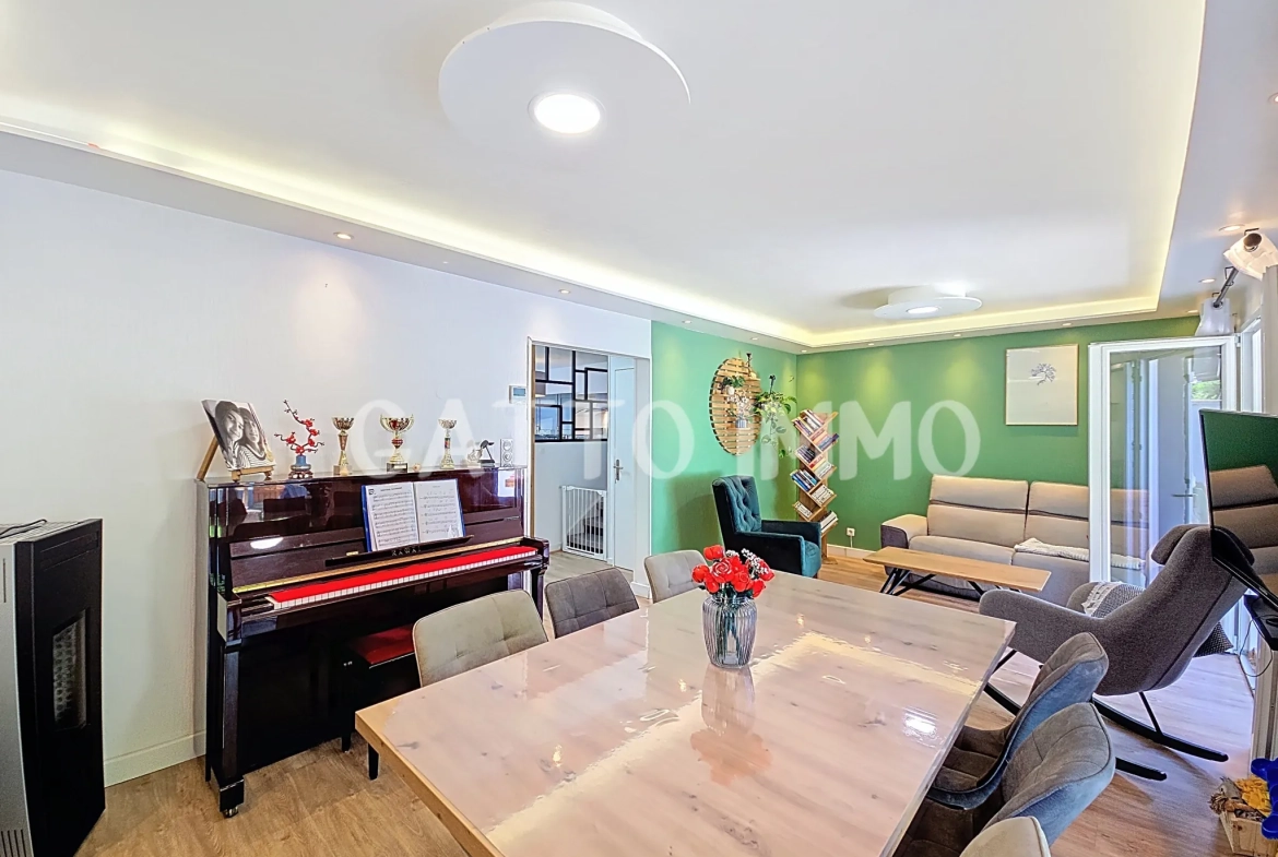 Maison 100m² avec terrasse, jardin, garage à Metz Vallières - DPE B 