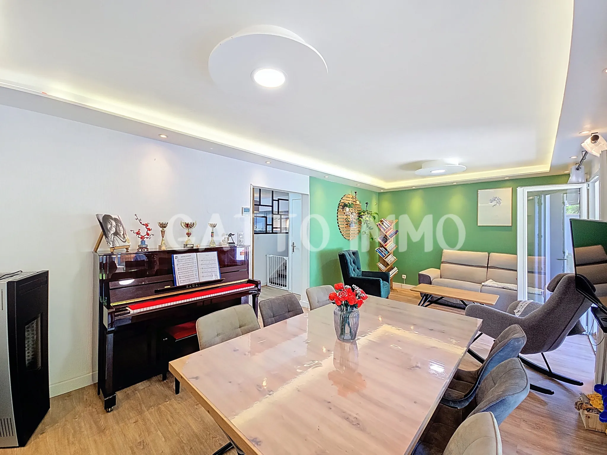 Maison 100m² avec terrasse, jardin, garage à Metz Vallières - DPE B 