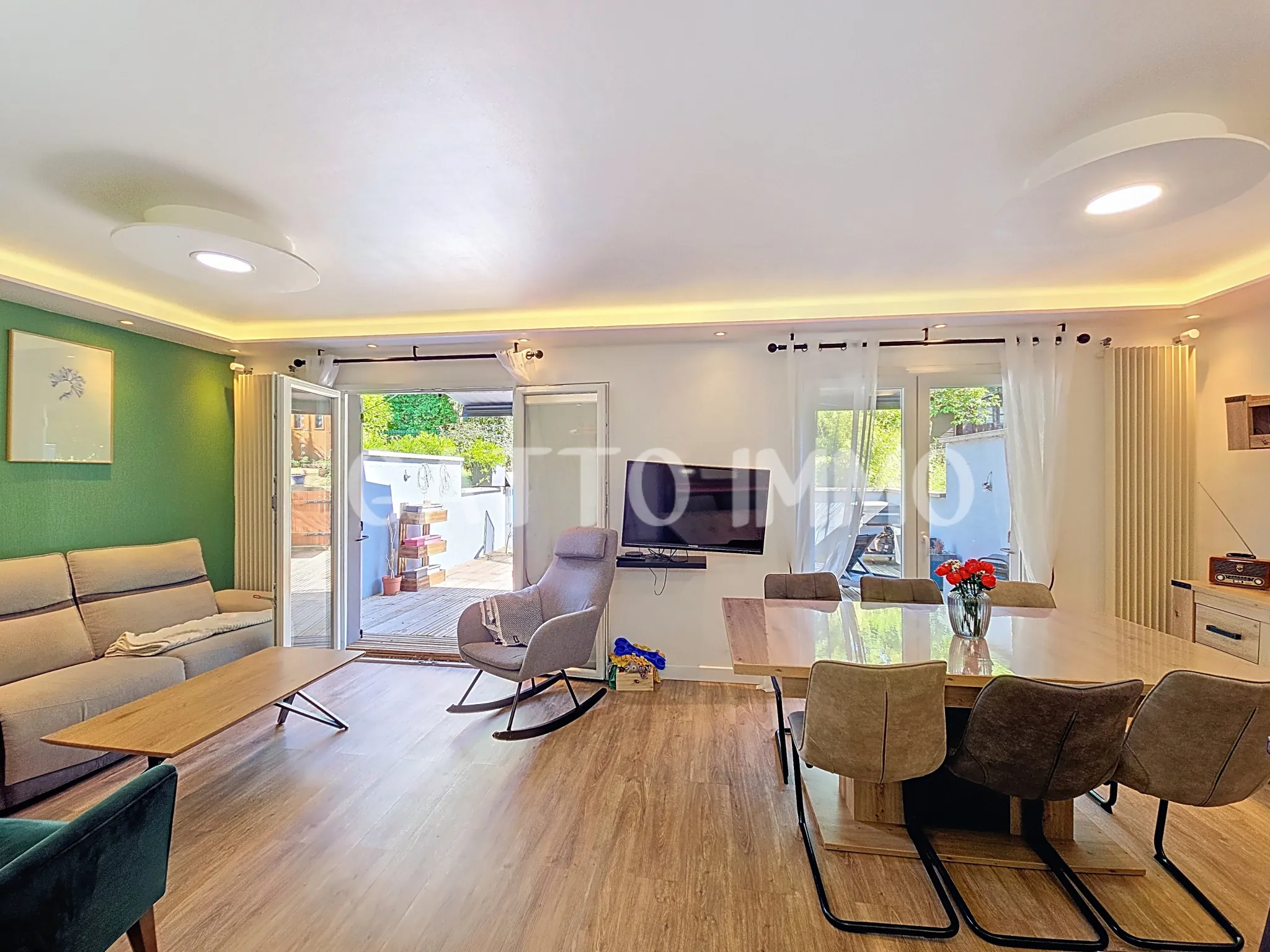 Maison 100m² avec terrasse, jardin, garage à Metz Vallières - DPE B 