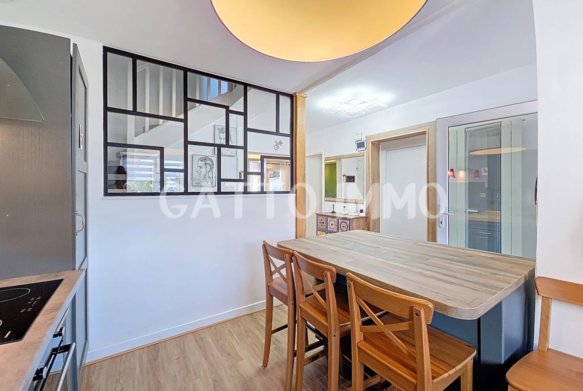 Maison 100m² avec terrasse, jardin, garage à Metz Vallières - DPE B 