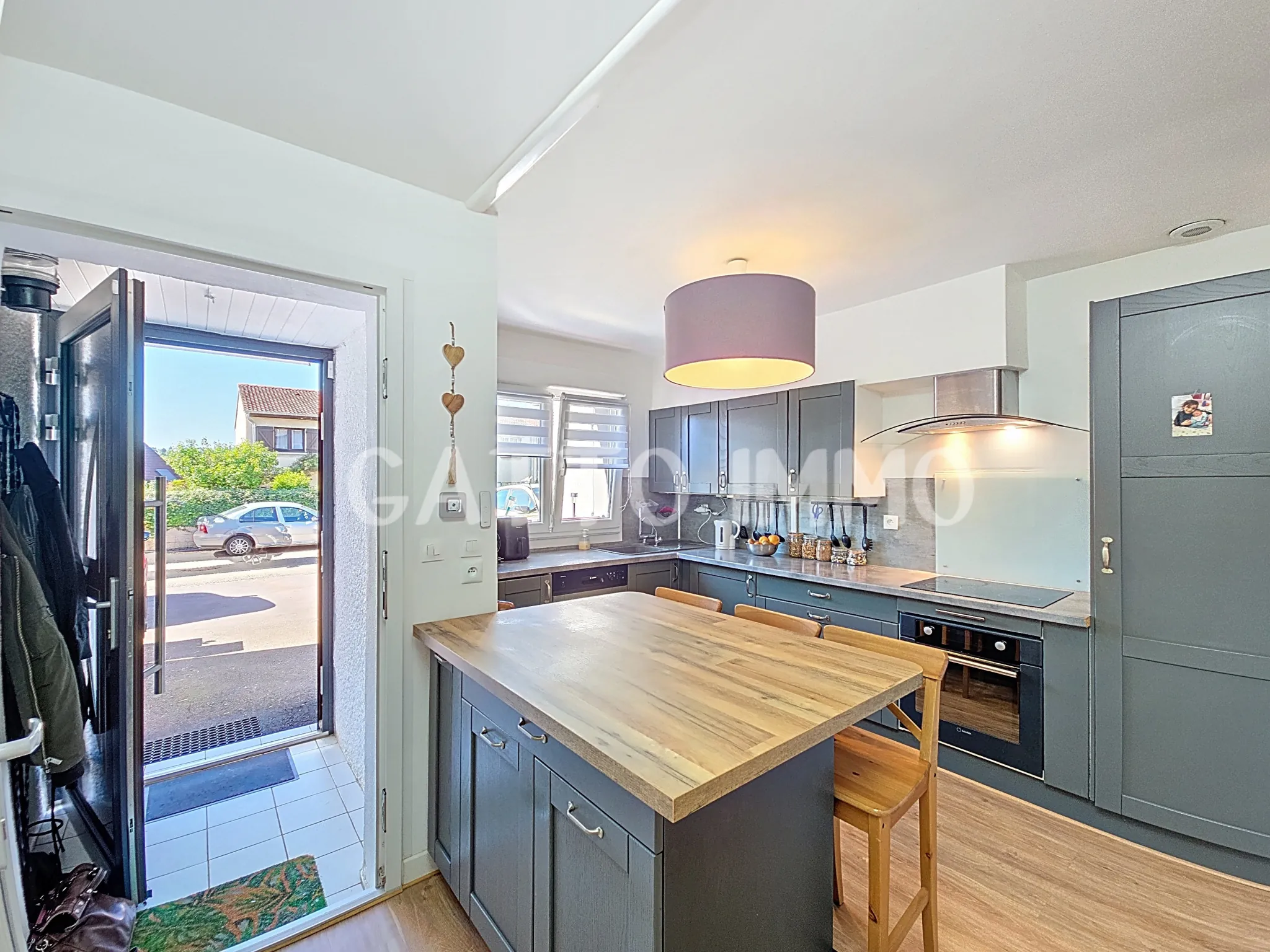 Maison 100m² avec terrasse, jardin, garage à Metz Vallières - DPE B 