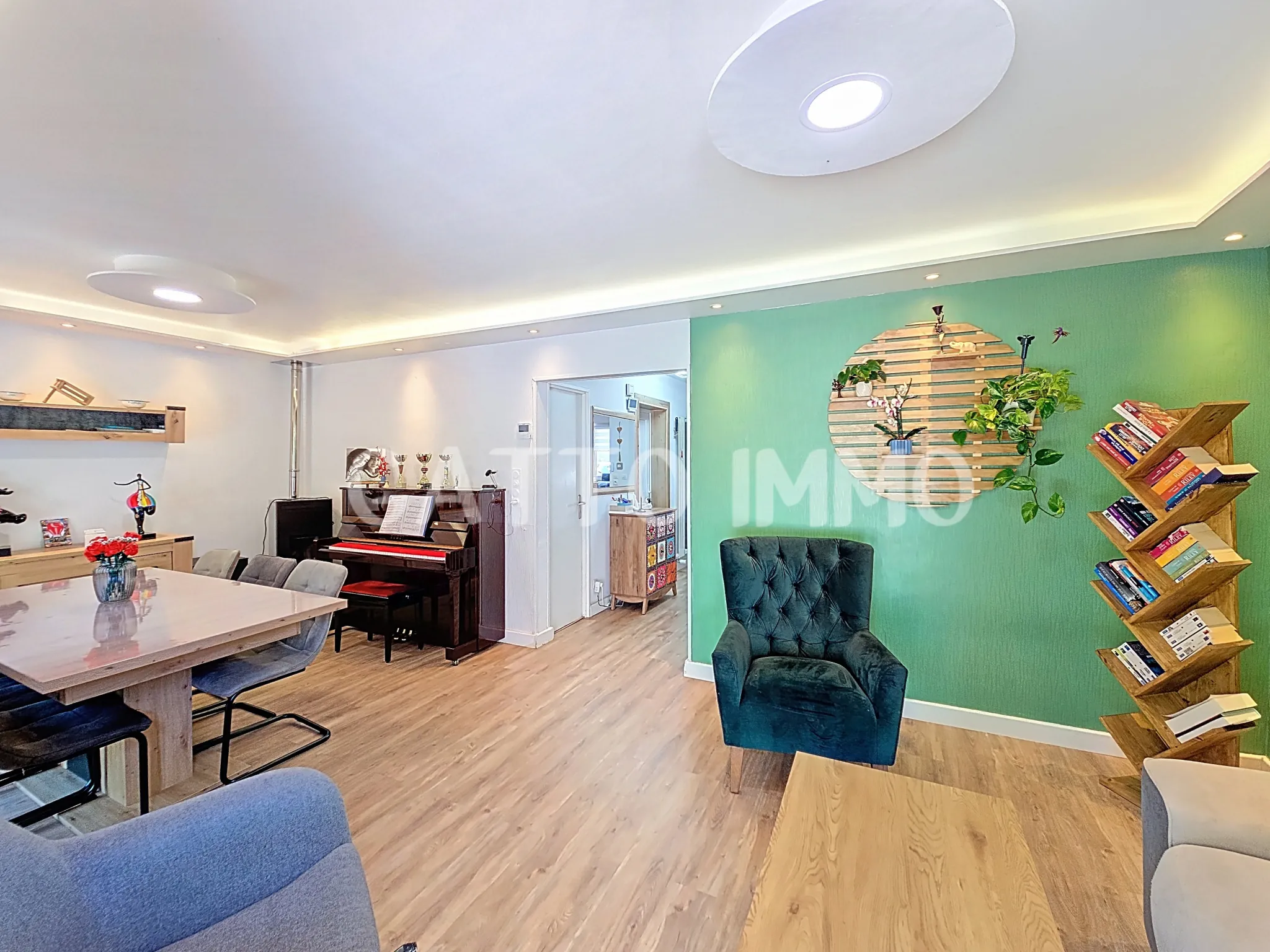 Maison 100m² avec terrasse, jardin, garage à Metz Vallières - DPE B 