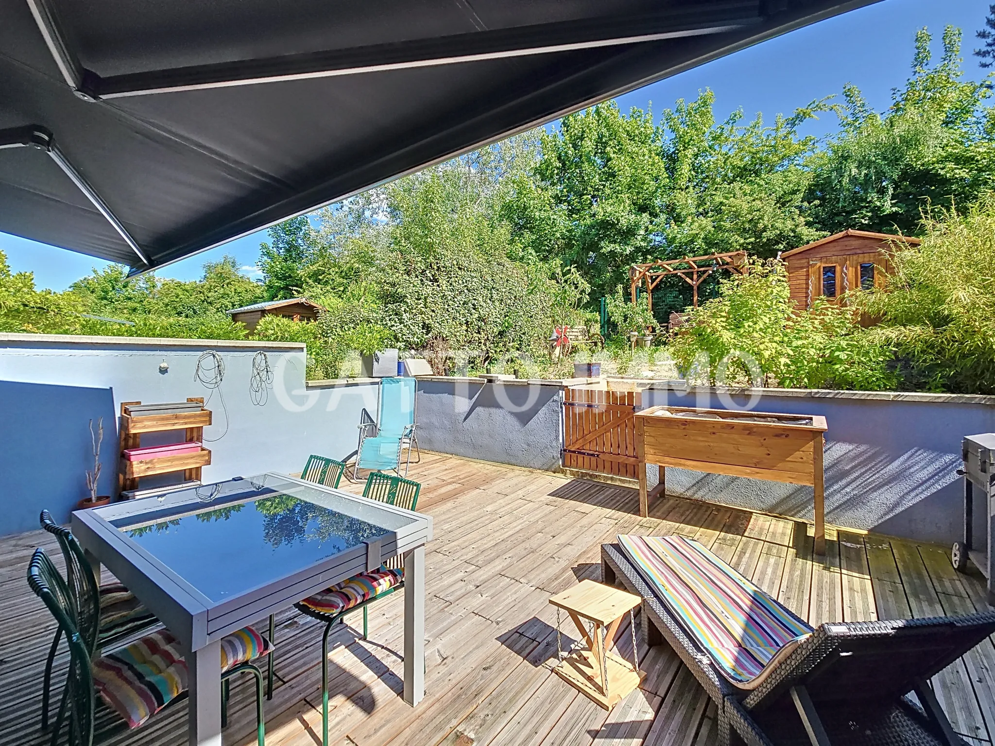 Maison 100m² avec terrasse, jardin, garage à Metz Vallières - DPE B 