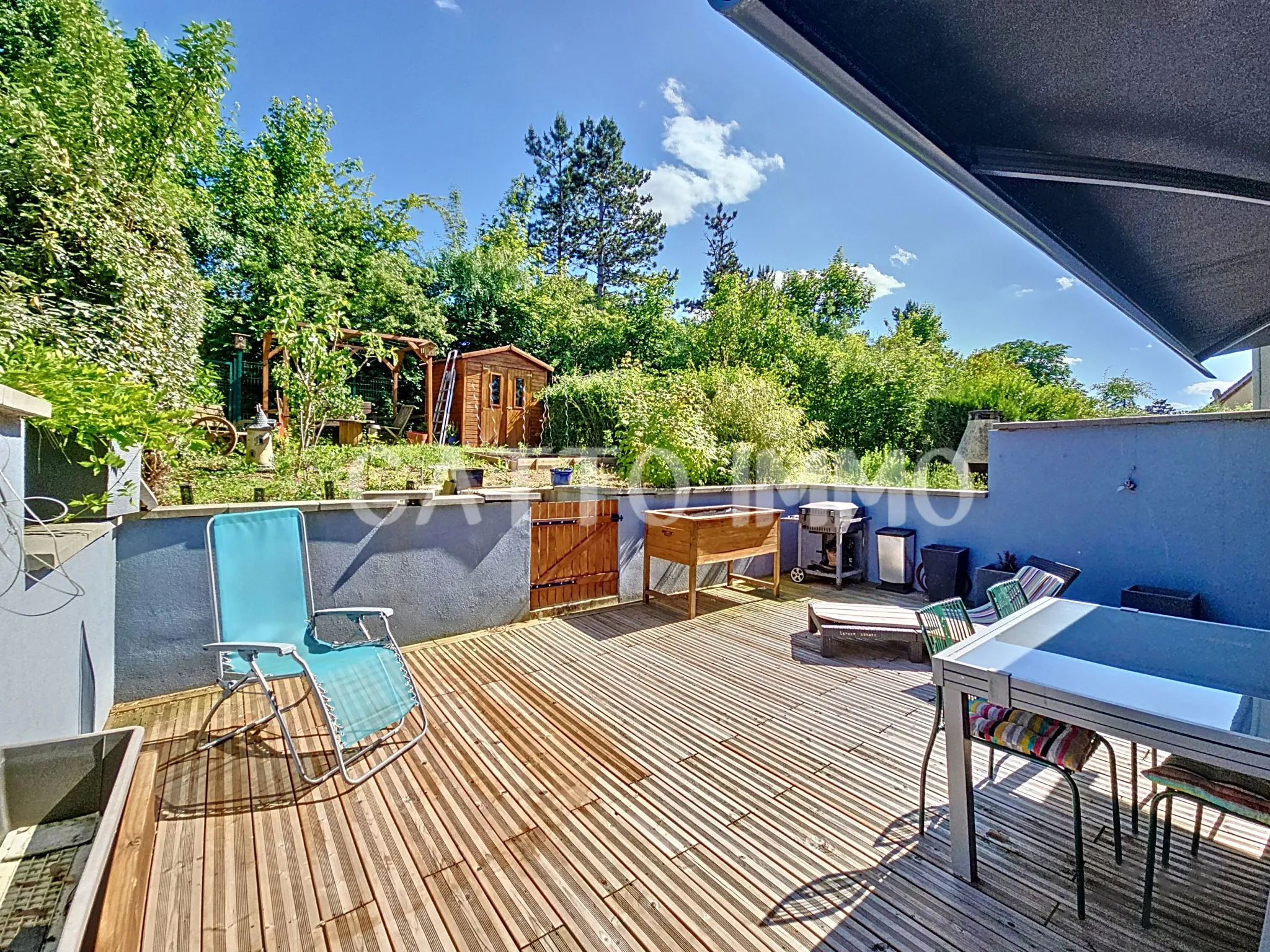 Maison 100m² avec terrasse, jardin, garage à Metz Vallières - DPE B 