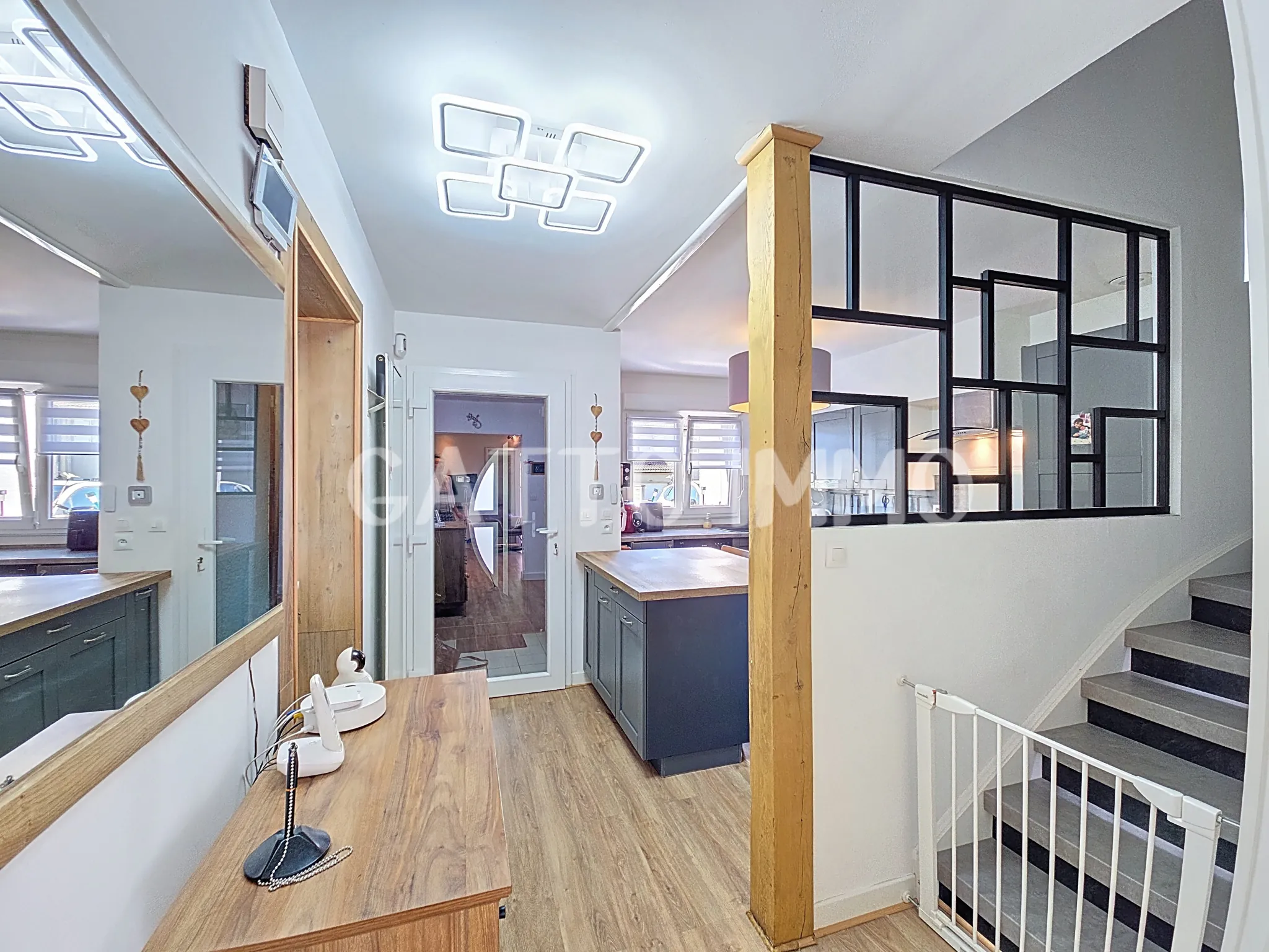 Maison 100m² avec terrasse, jardin, garage à Metz Vallières - DPE B 