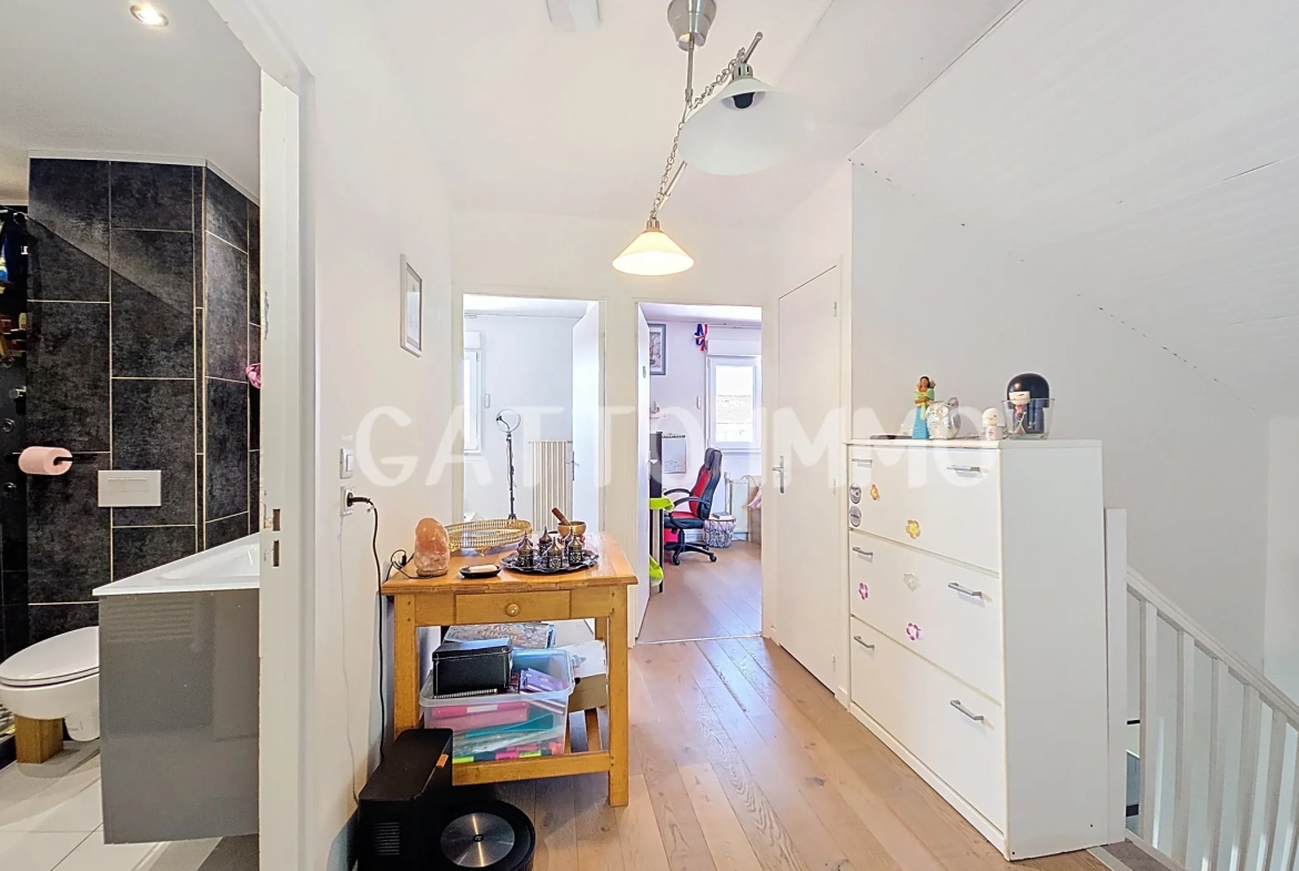 Maison 100m² avec terrasse, jardin, garage à Metz Vallières - DPE B 
