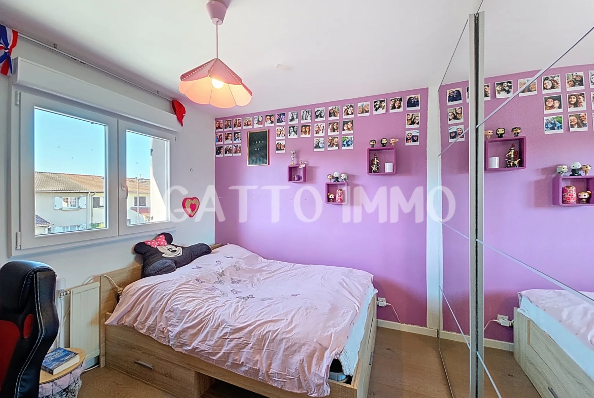 Maison 100m² avec terrasse, jardin, garage à Metz Vallières - DPE B 
