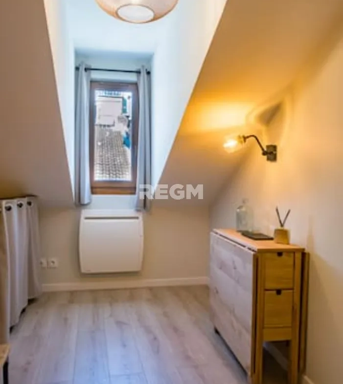Studio meublé à vendre au cœur de Grenoble avec vue sur la Bastille 