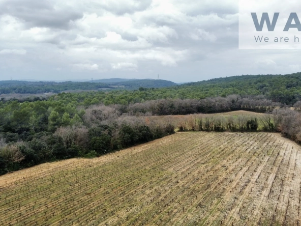 Vente terrain agricole de 117 200 m² à Fontanes, proche Sommieres