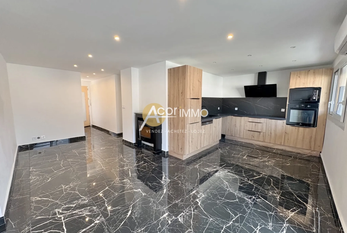 Appartement 4 pièces rénové à Toulon Brunet avec cave 