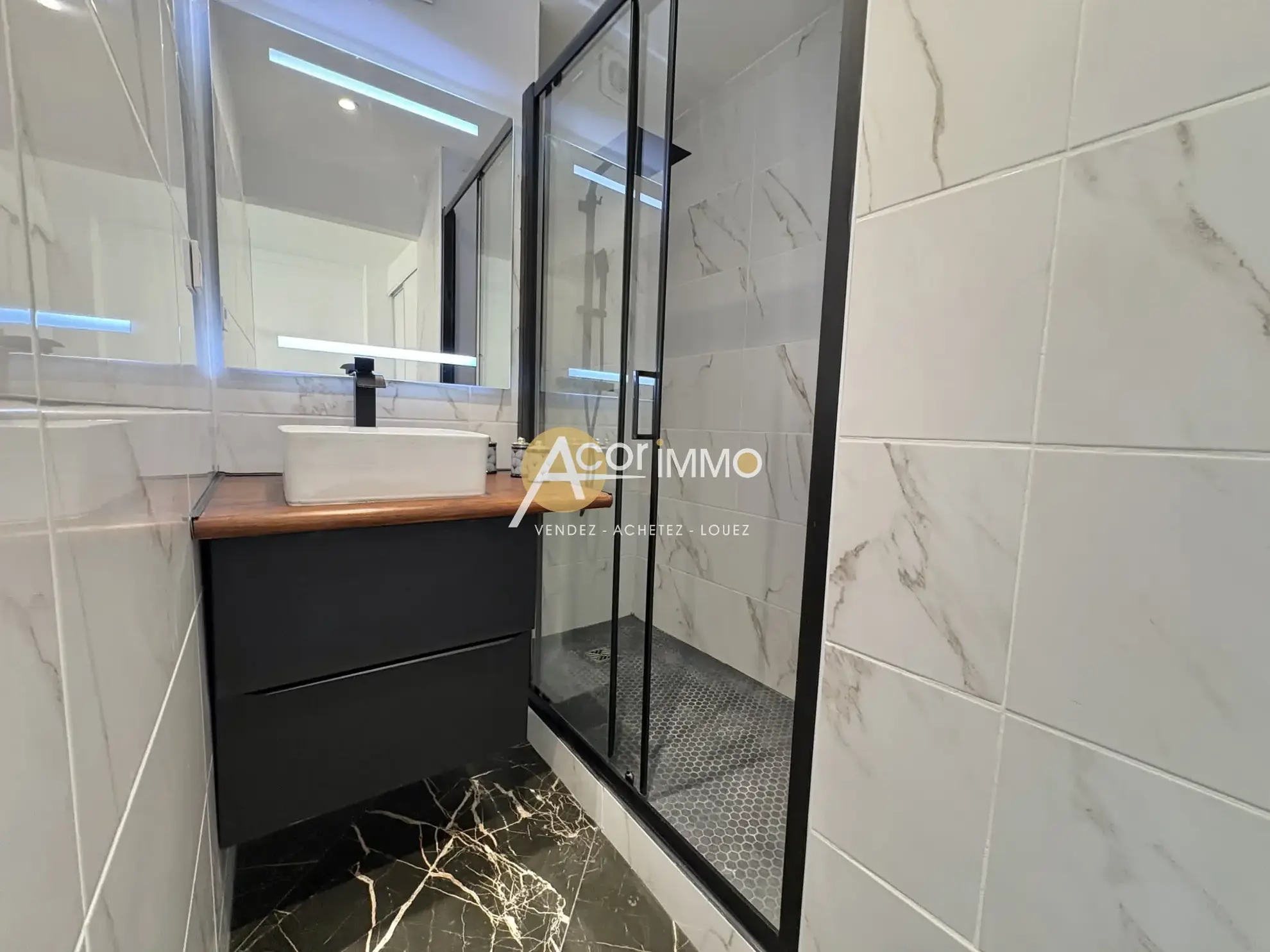 Appartement 4 pièces rénové à Toulon Brunet avec cave 